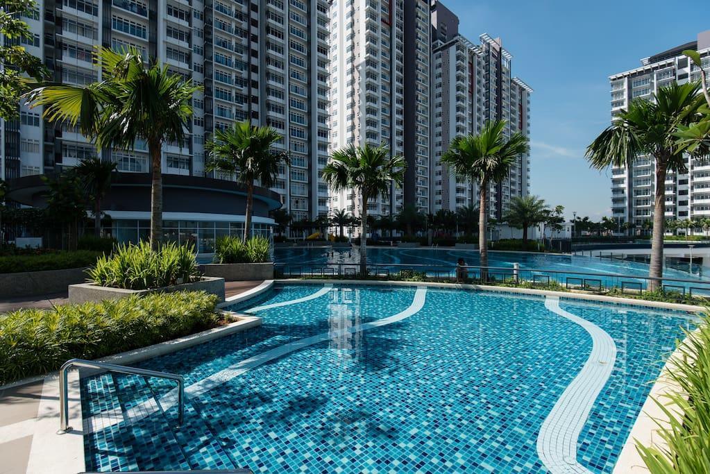 Palm Armada Residence Free Parking And Netflix Putrajaya Eksteriør billede